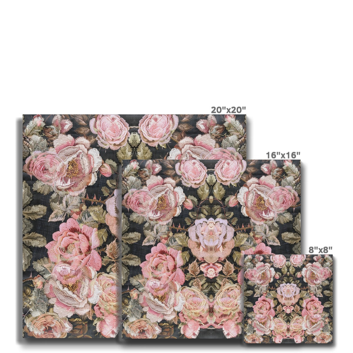 It's all Roses Eco Canvas - Starseed Designs Inc.