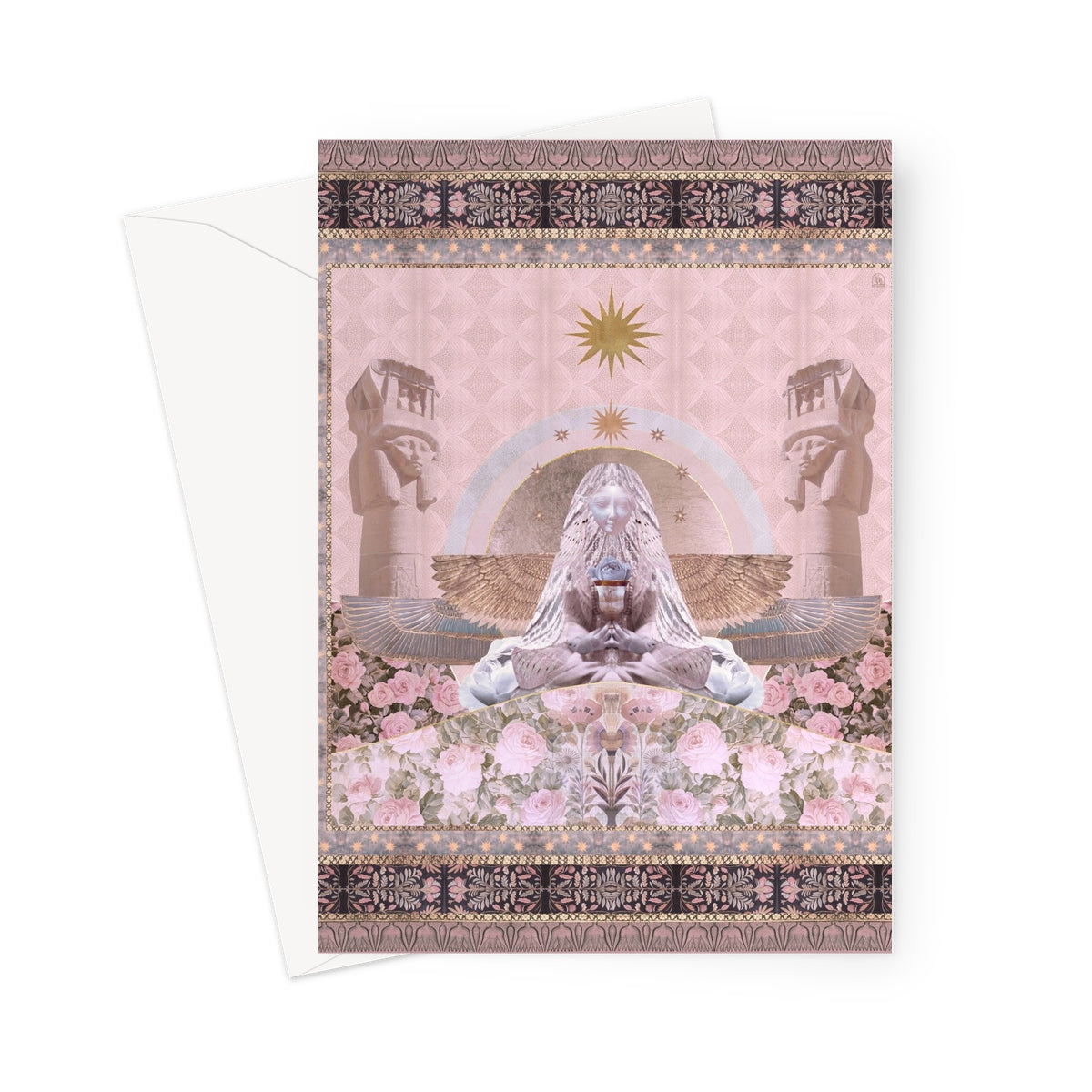 Hathor - Light Edition Greeting Card