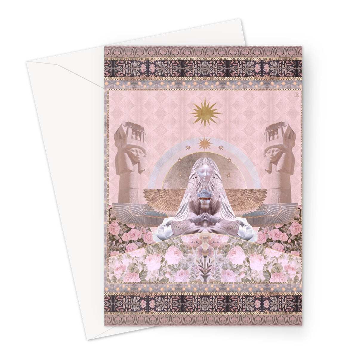 Hathor - Light Edition Greeting Card