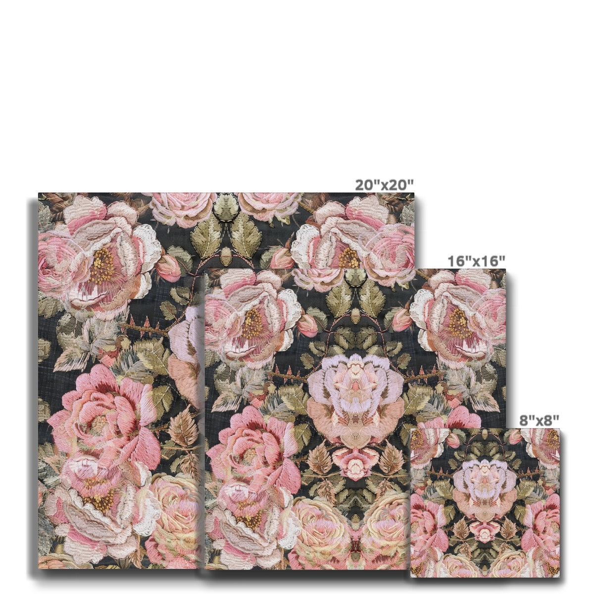 It's all Roses Eco Canvas - Starseed Designs Inc.