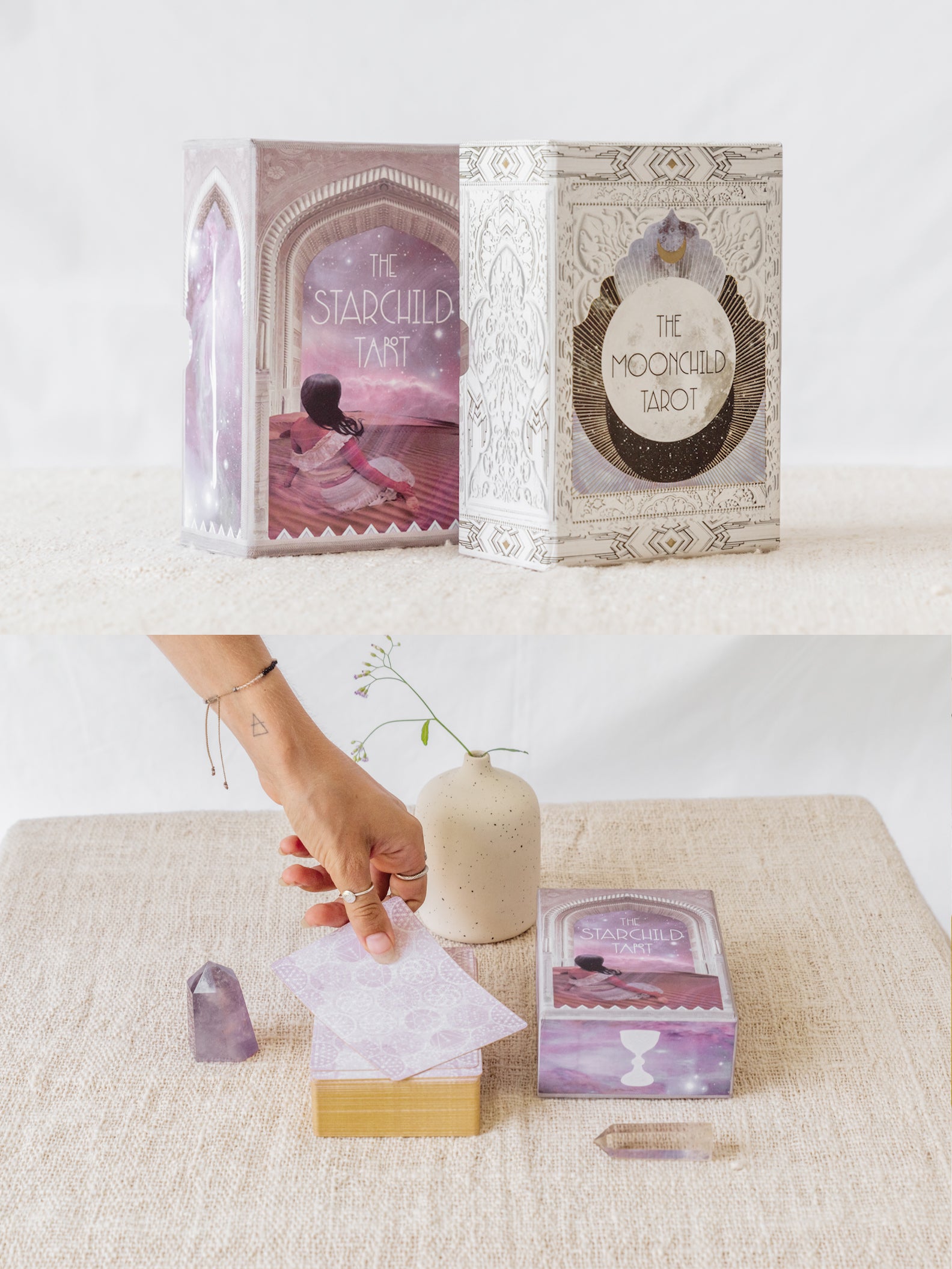 The Starchild Tarot - 1st Edition - ROSE PORTAL BOX | Starseed