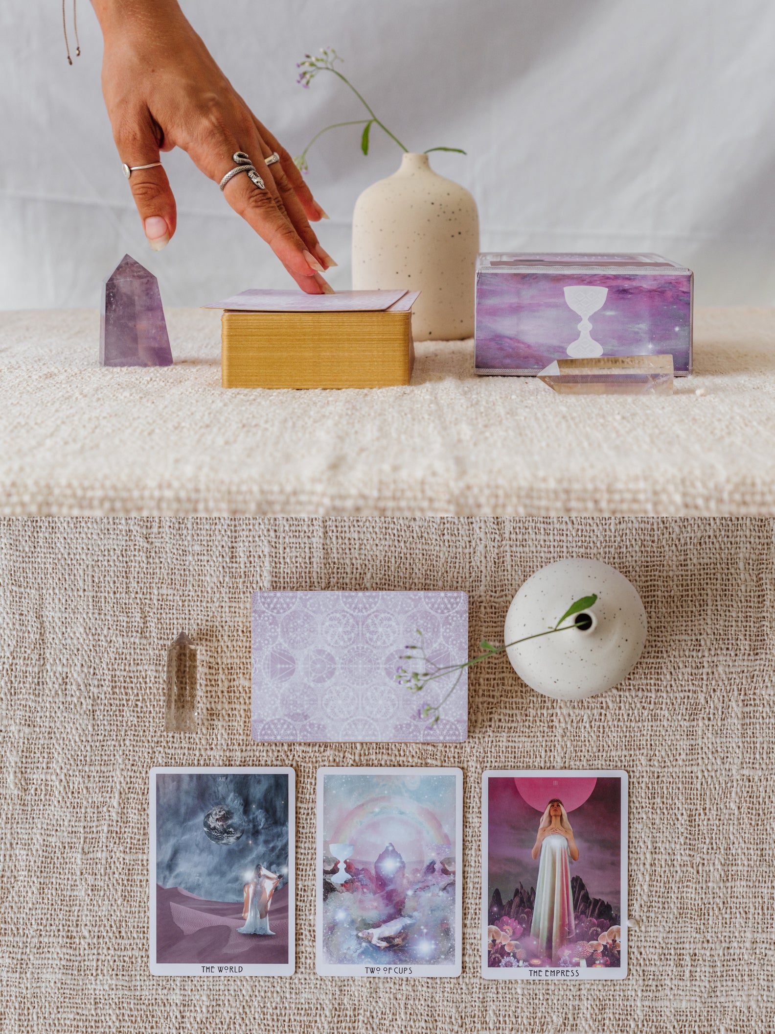 The Starchild Tarot - 1st Edition - ROSE PORTAL BOX | Starseed